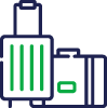 delayed or lost luggage icon