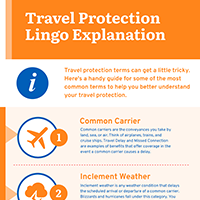 Travel Protection Lingo Explanation