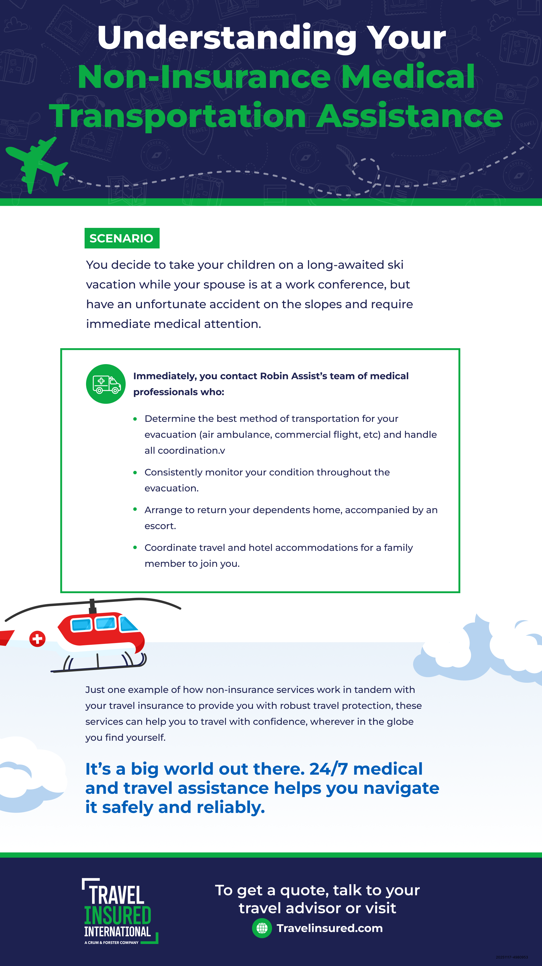 Medical Transportation Assistance Services Infographic