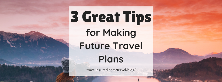 Exciting travel plans for the upcoming year.