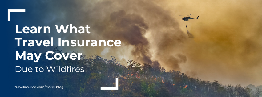 Learn What Travel Insurance May Cover Due to Wildfires